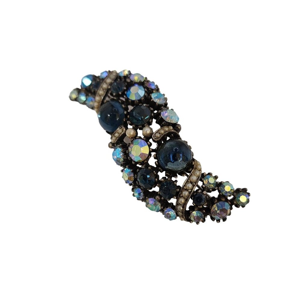 Vintage Signed ART Blingy Free Form Brooch (A4367)